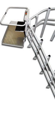 Plataforma Salva Escalera Curva